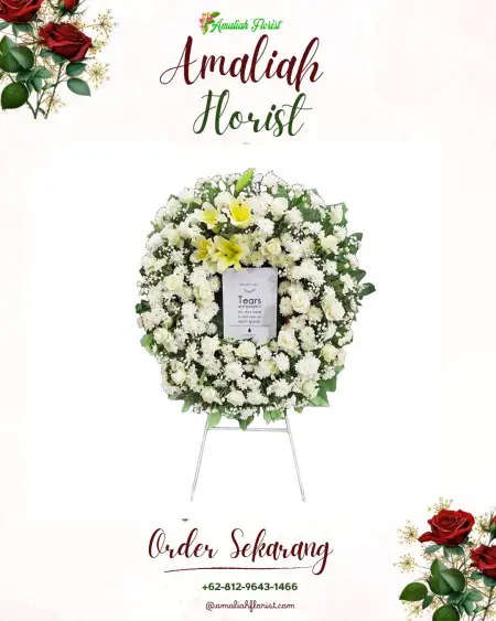 Krans Bunga Duka Kotabumi Pasar